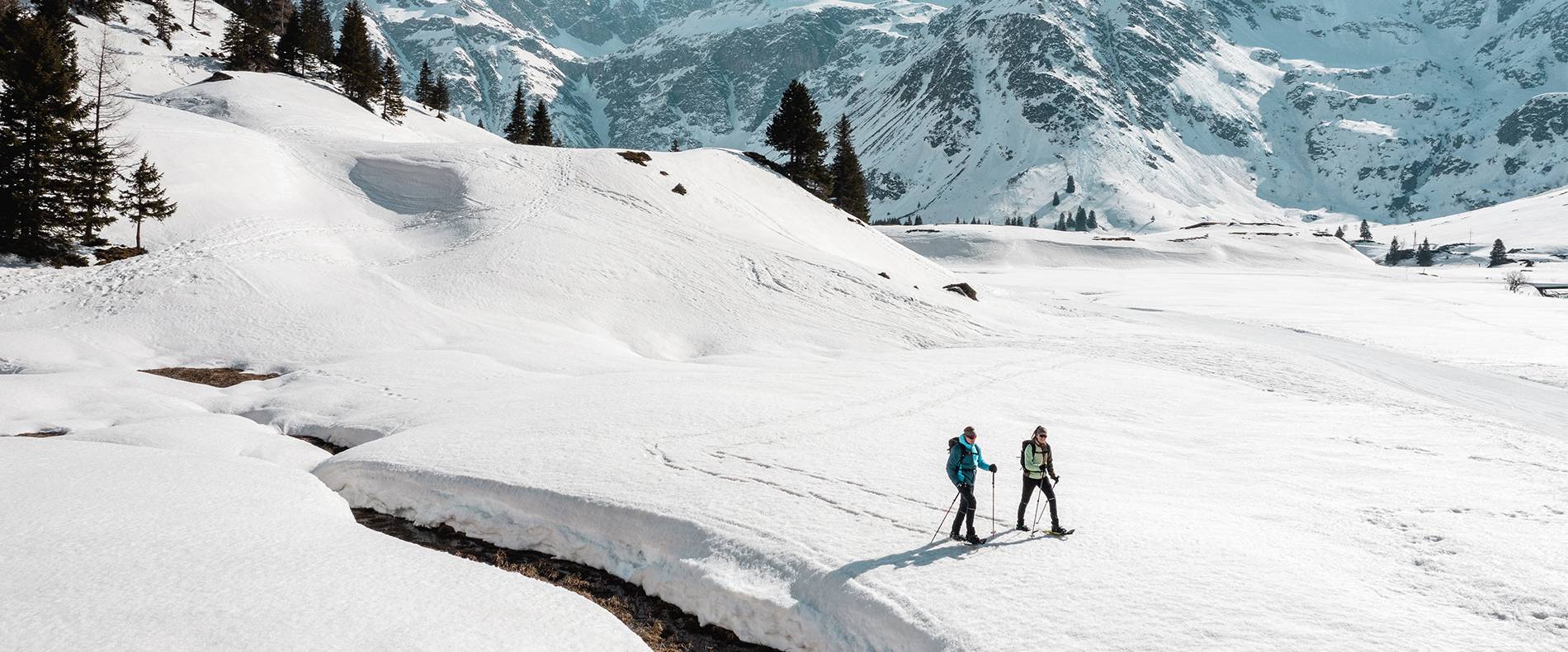 Schneeschuhtour in der Gruppe