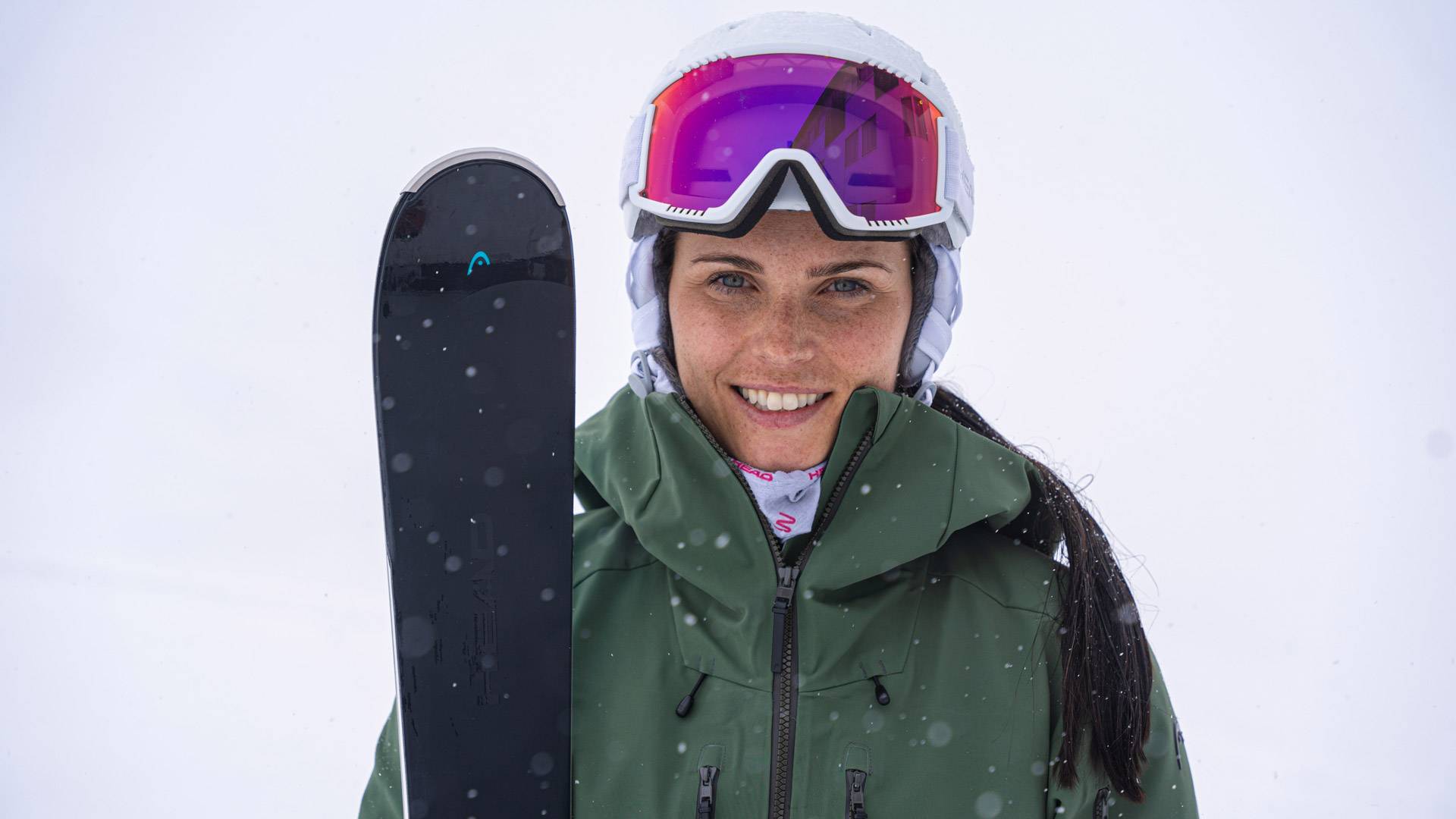 Anna Veith with Head Ski