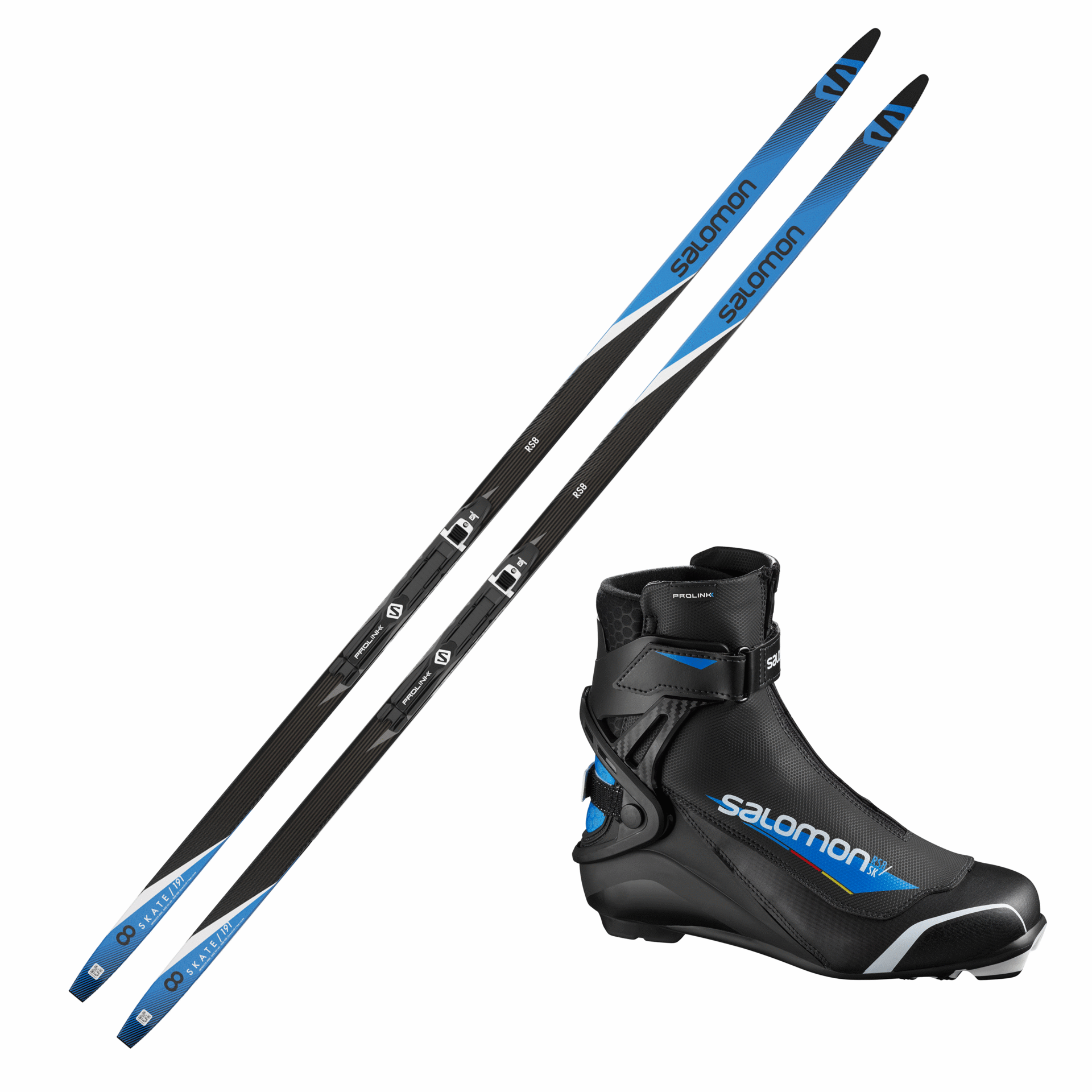 Cross-country boots and skis from Salomon