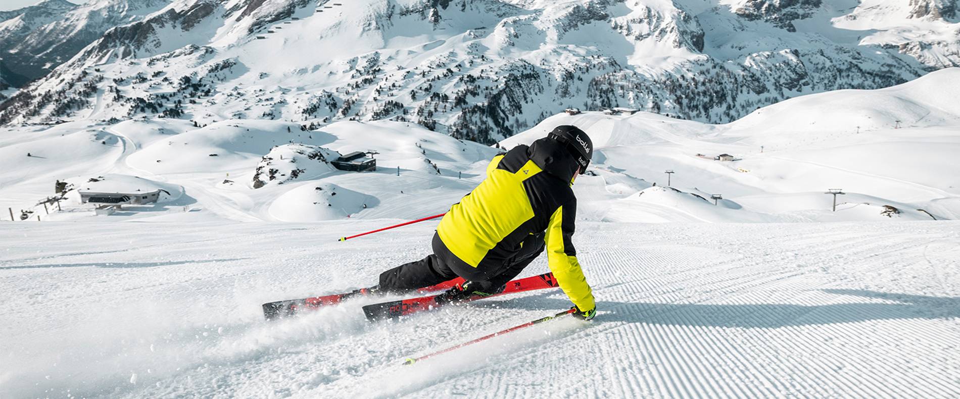 Hans Knauß auf der Piste.