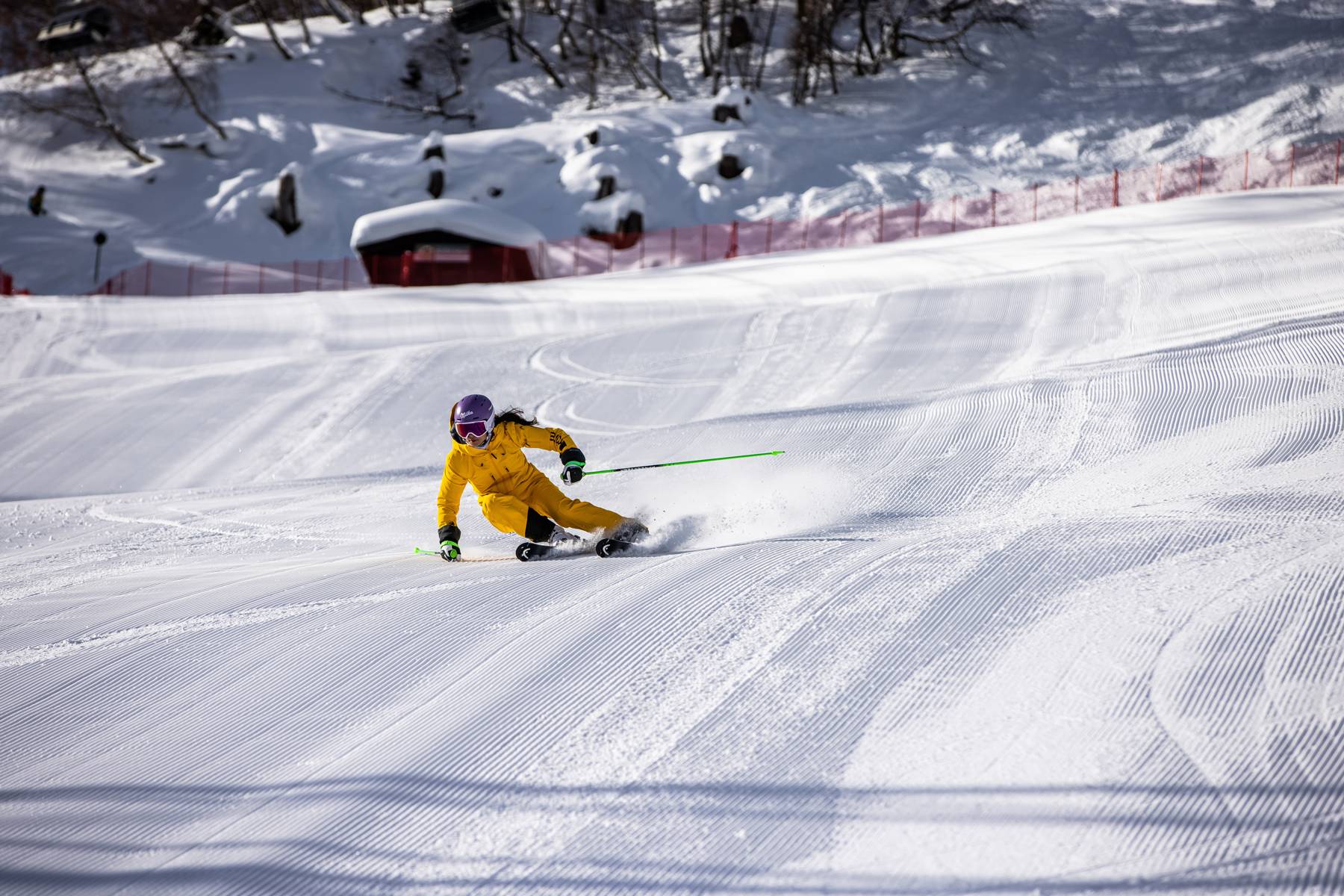 Anna Veith Skifahren am Arlberg