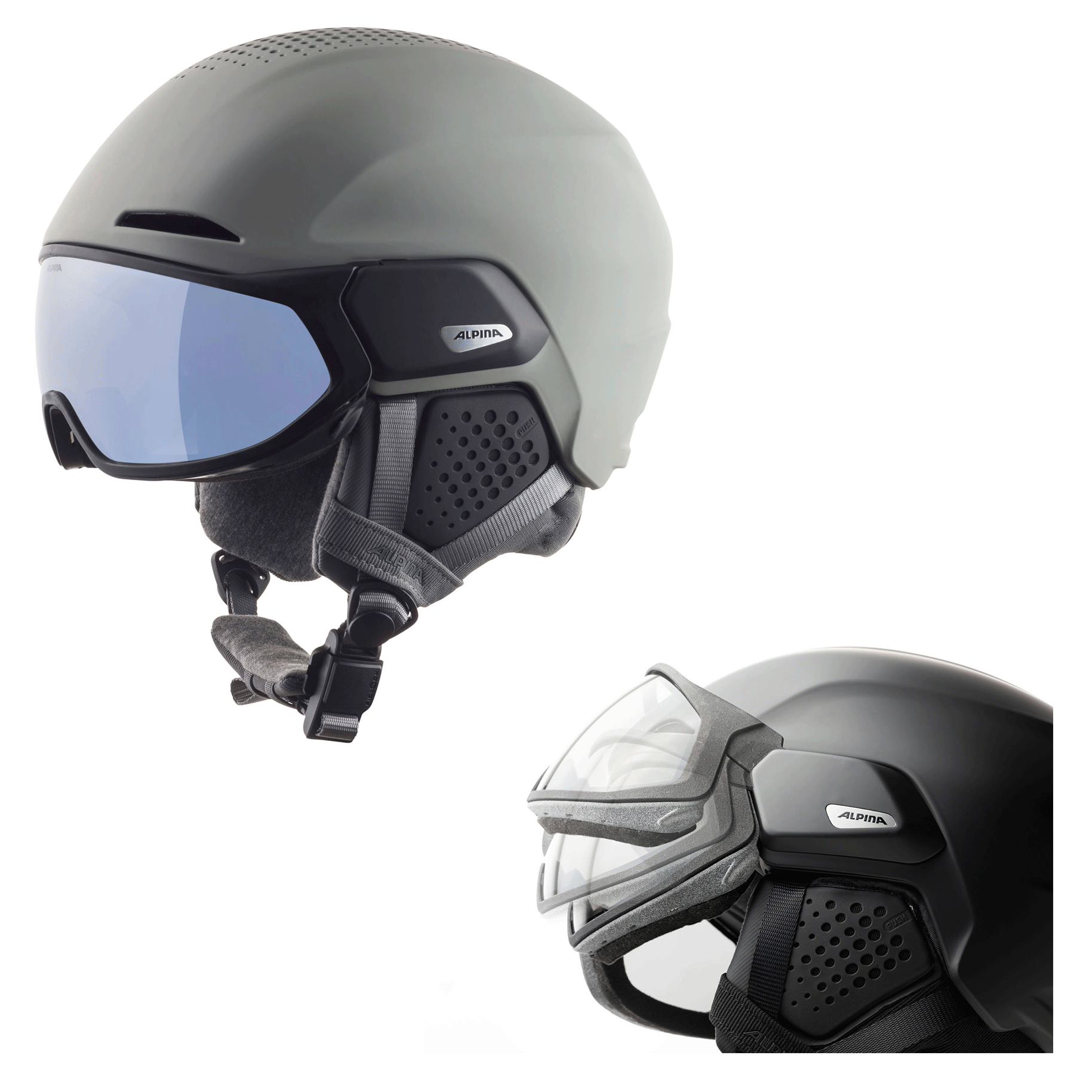 Ski Visierhelm von Alpina