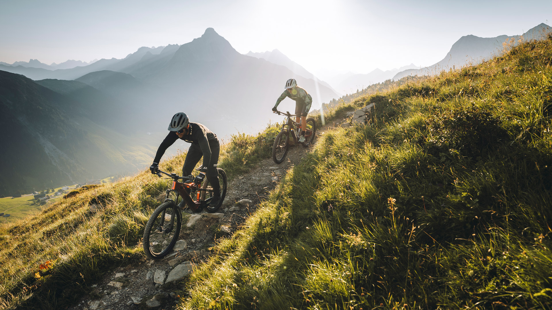 E-biken in den Bergen