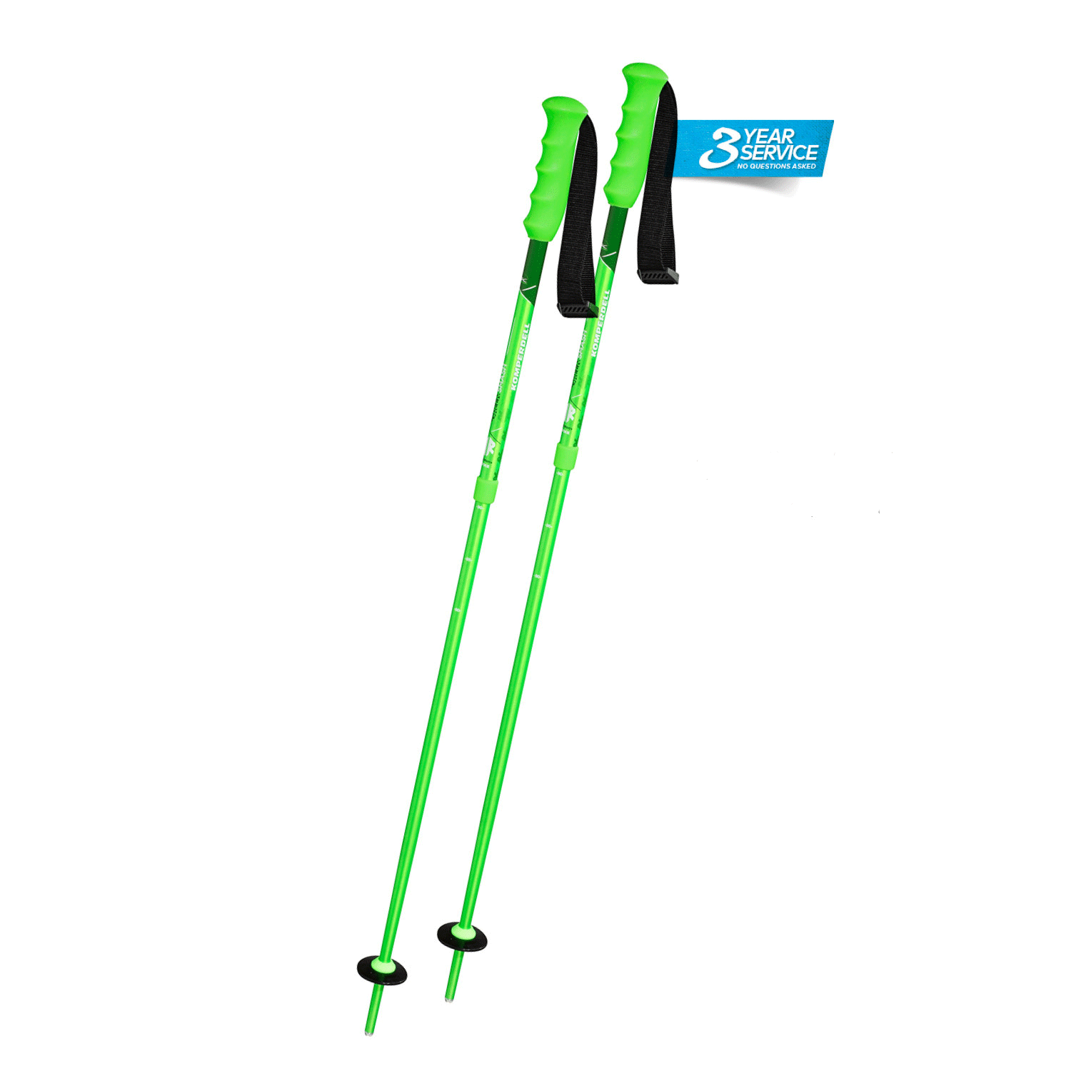 Kinder Skistöcke Komperdell hellgrün